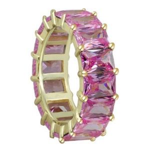 THE M JEWELERS NEW YORK Pink Gemstone Ring NIB